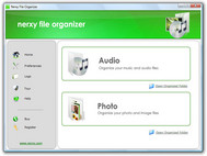 nerxy file organizer screenshot